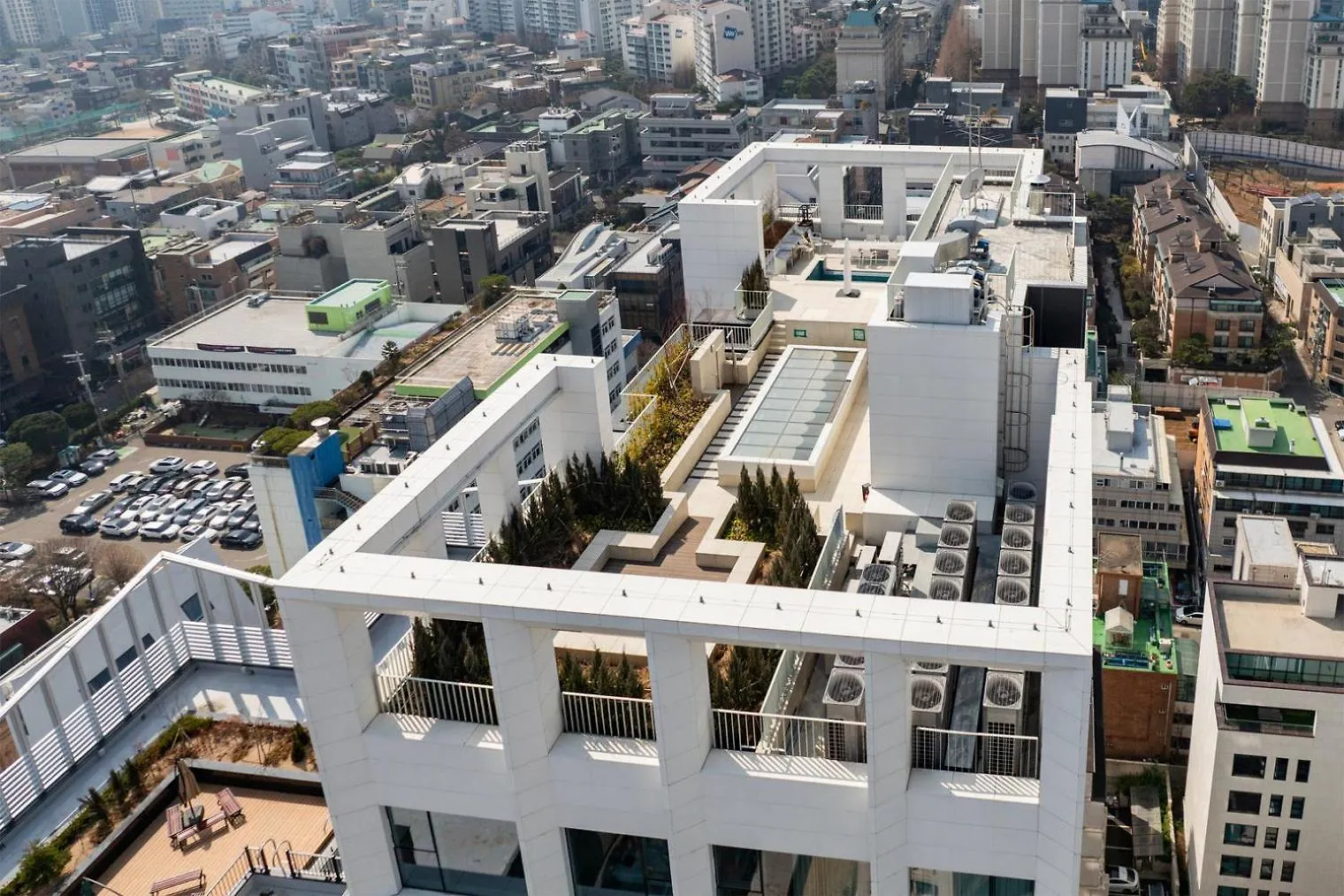 Blueground Id1 Nonhyeon City View Ac Sel-1 Seoul Lägenhet